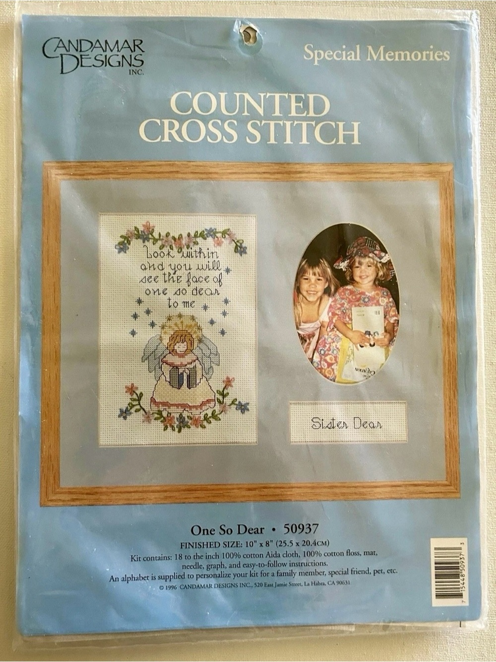 Candamar Designs Counted Cross Stitch "One So Dear”